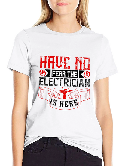 Camiseta Electricista Divertida - Sin Miedo