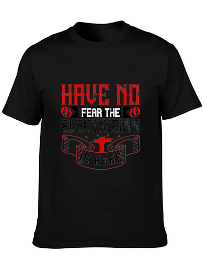 Camiseta Electricista Divertida - Sin Miedo