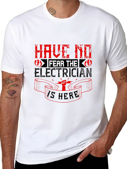 Camiseta Electricista Divertida - Sin Miedo