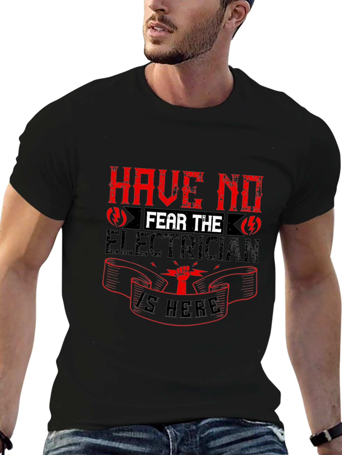 Camiseta Electricista Divertida - Sin Miedo