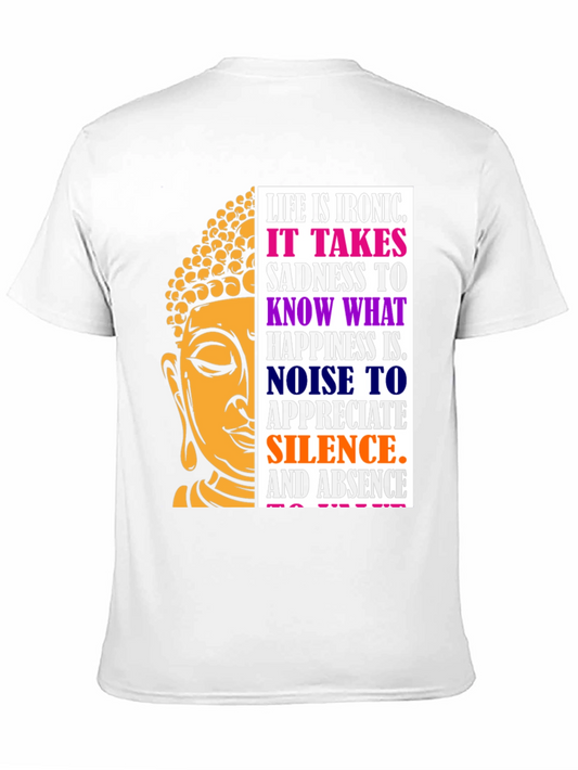Camiseta Buda Irónica para Hombre