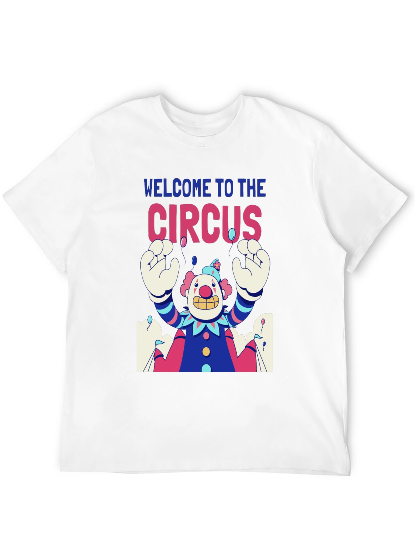 Camiseta Circo Divertida para Hombre