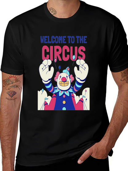 Camiseta Circo Divertida para Hombre