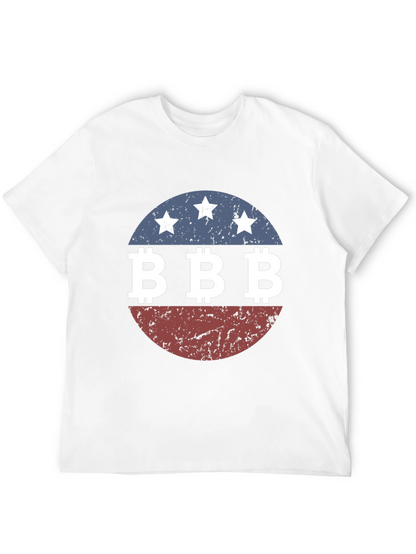 Camiseta Hombre Diseño BBB Estrellas Retro