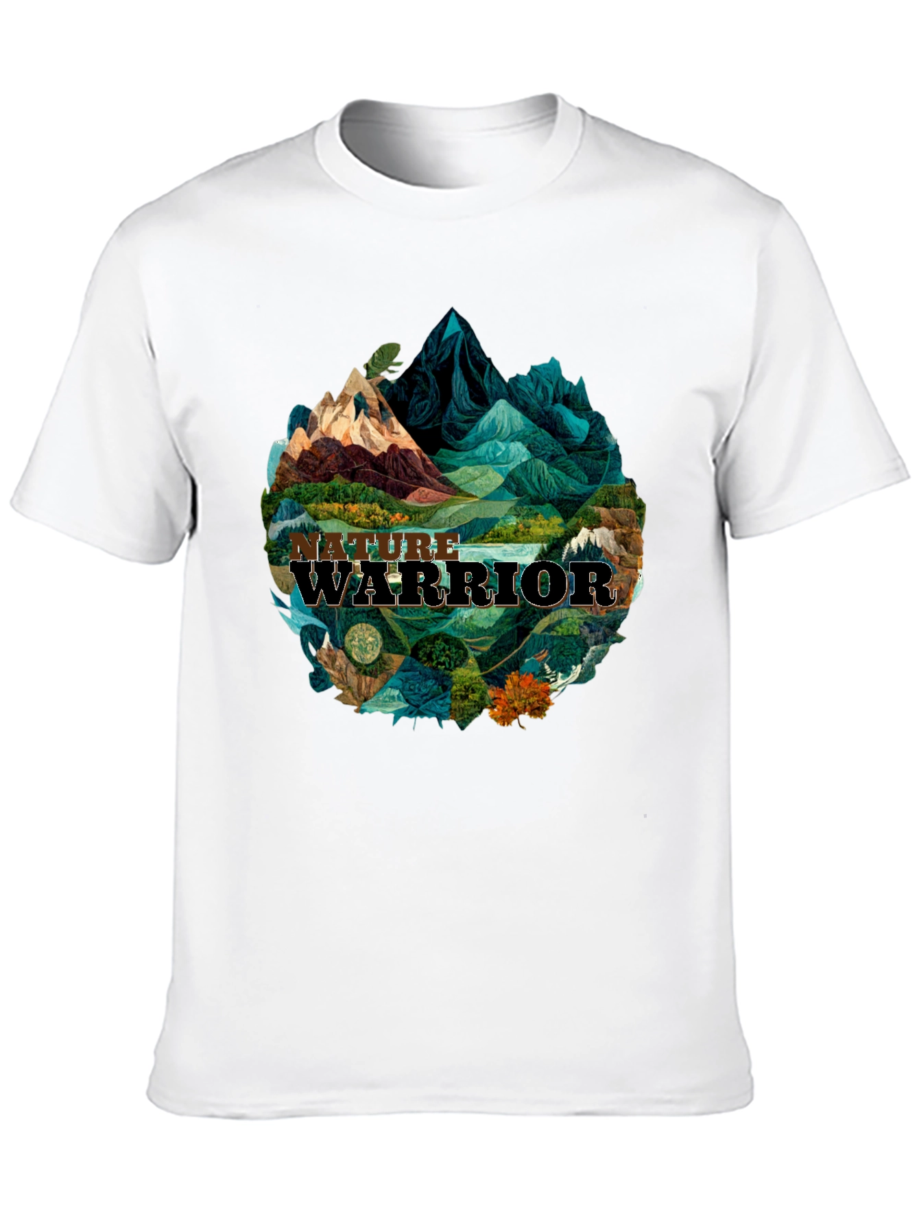 Camiseta Hombre: Guerrero de la Naturaleza