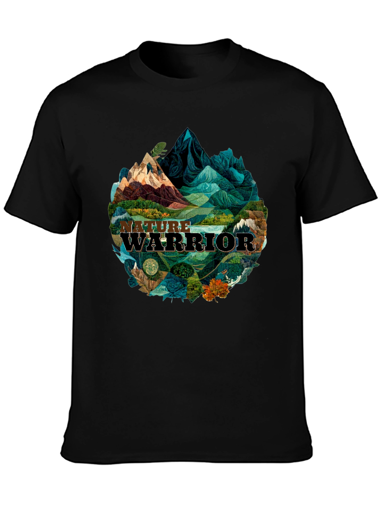Camiseta Hombre: Guerrero de la Naturaleza