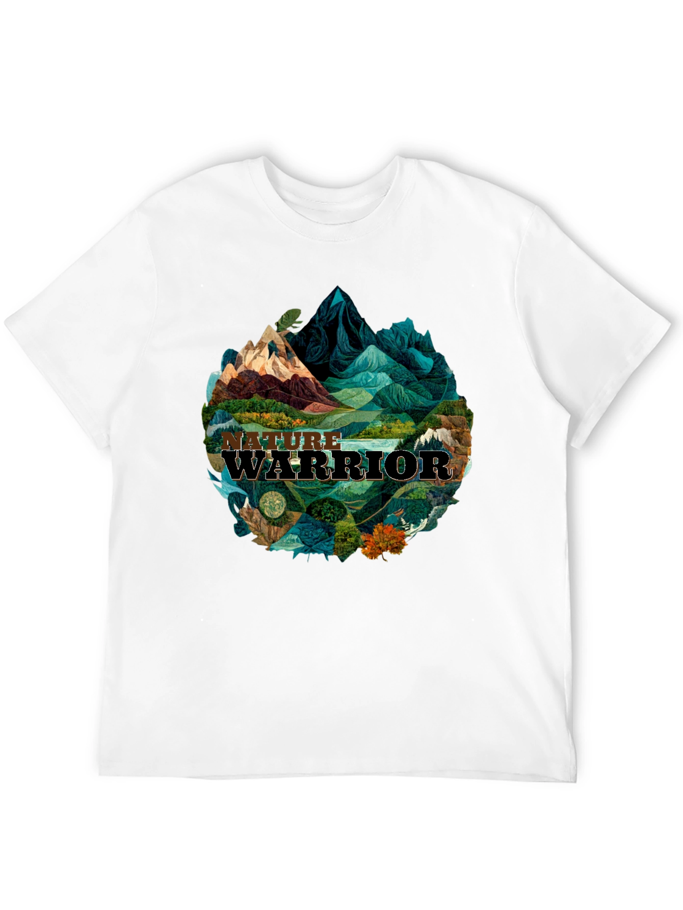 Camiseta Hombre: Guerrero de la Naturaleza