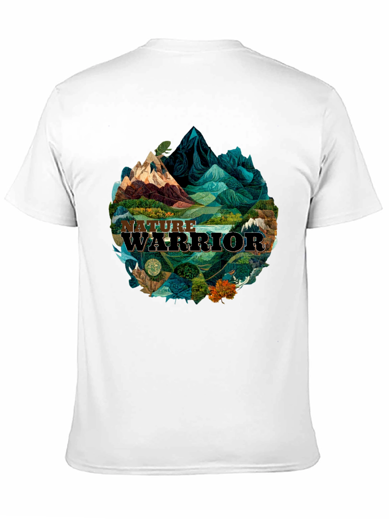 Camiseta Hombre: Guerrero de la Naturaleza