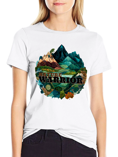 Camiseta Hombre: Guerrero de la Naturaleza
