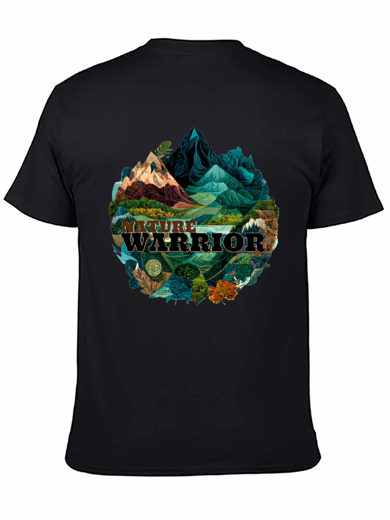 Camiseta Hombre: Guerrero de la Naturaleza