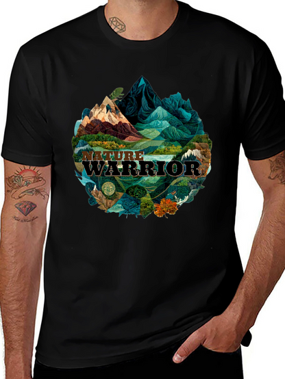 Camiseta Hombre: Guerrero de la Naturaleza