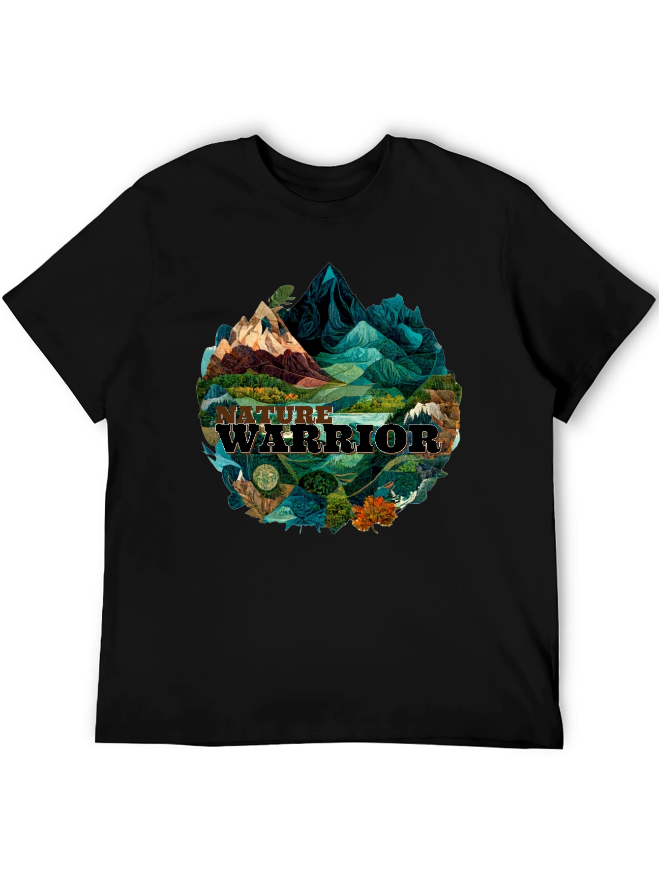 Camiseta Hombre: Guerrero de la Naturaleza
