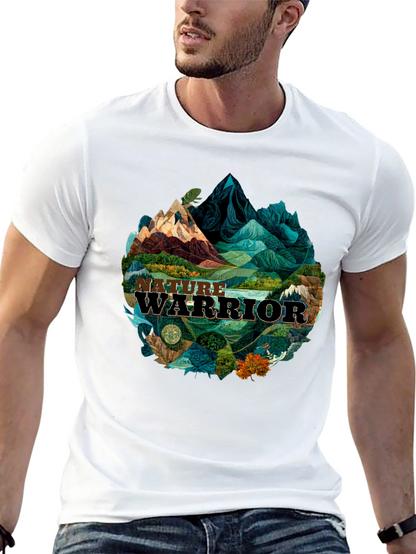 Camiseta Hombre: Guerrero de la Naturaleza