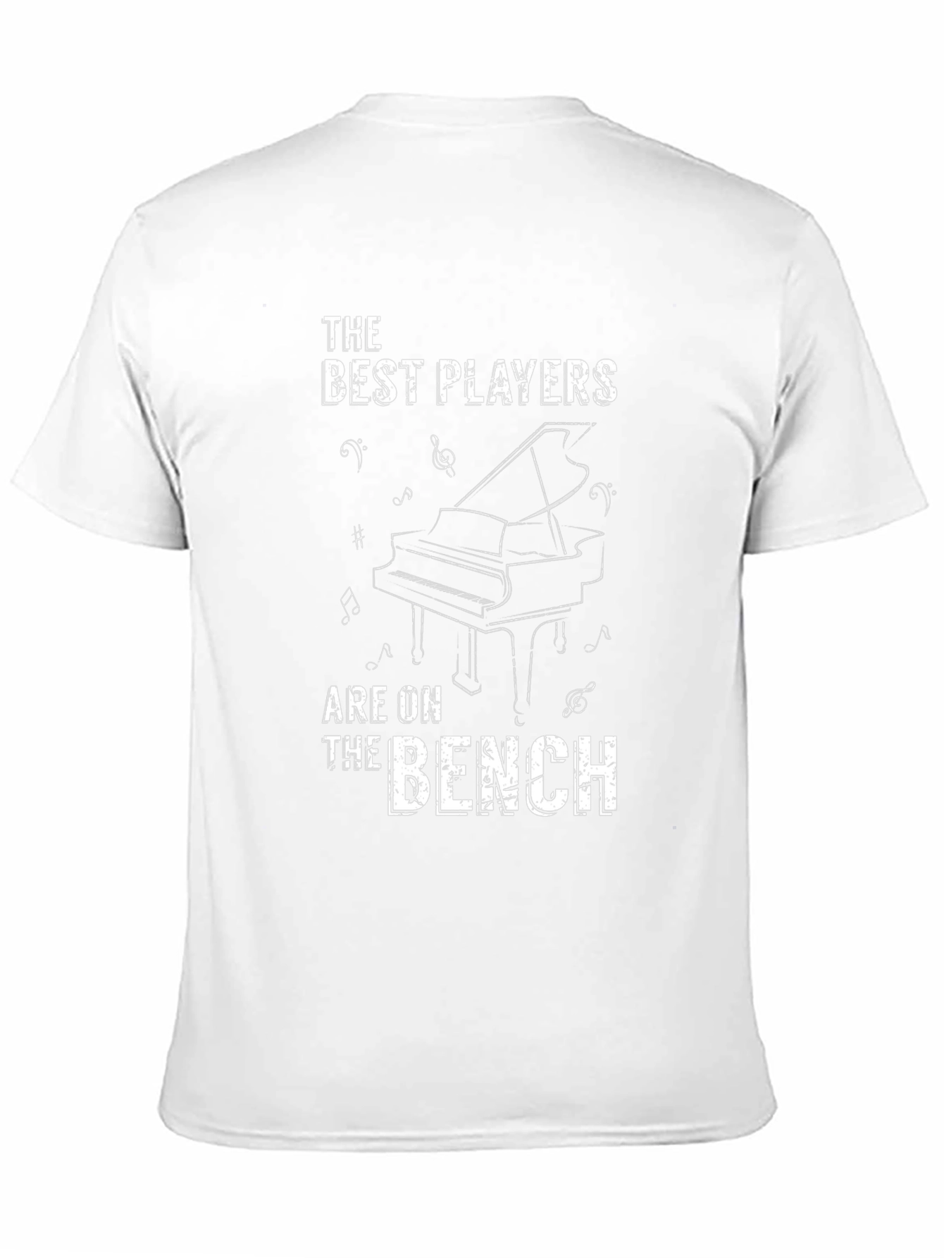 Camiseta Negra: Los Mejores Pianistas en la Banca