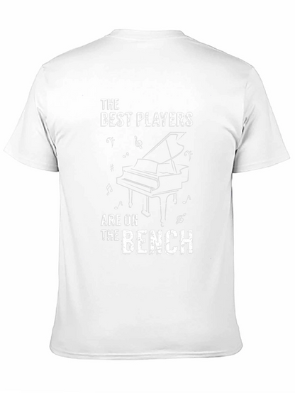 Camiseta Negra: Los Mejores Pianistas en la Banca