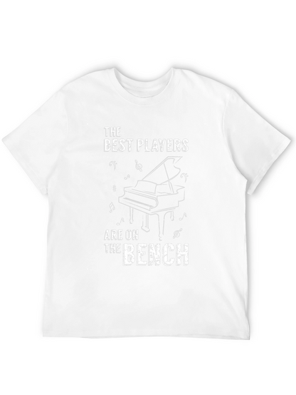 Camiseta Negra: Los Mejores Pianistas en la Banca