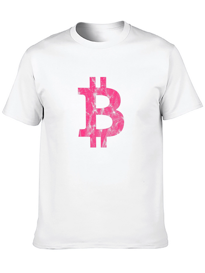 Camiseta Hombre Bitcoin - Estilo Moderno