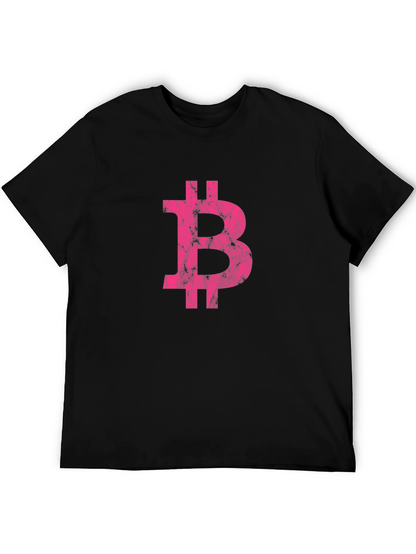 Camiseta Hombre Bitcoin - Estilo Moderno