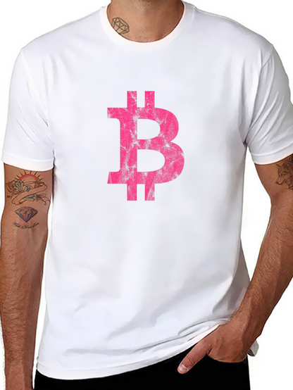 Camiseta Hombre Bitcoin - Estilo Moderno