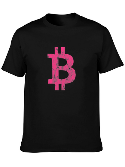 Camiseta Hombre Bitcoin - Estilo Moderno