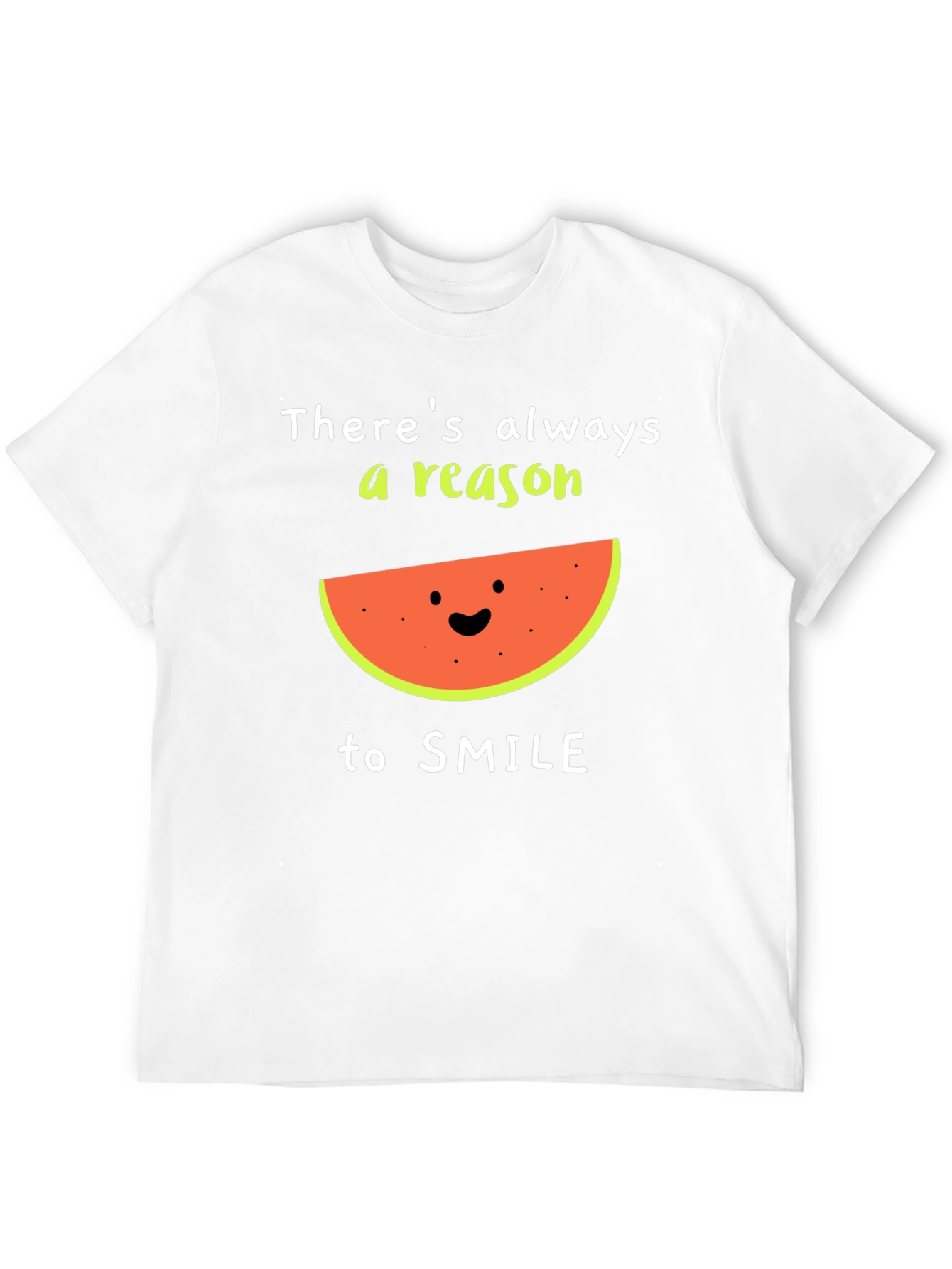 Camiseta Negra: Siempre Hay Una Razón Para Sonreír