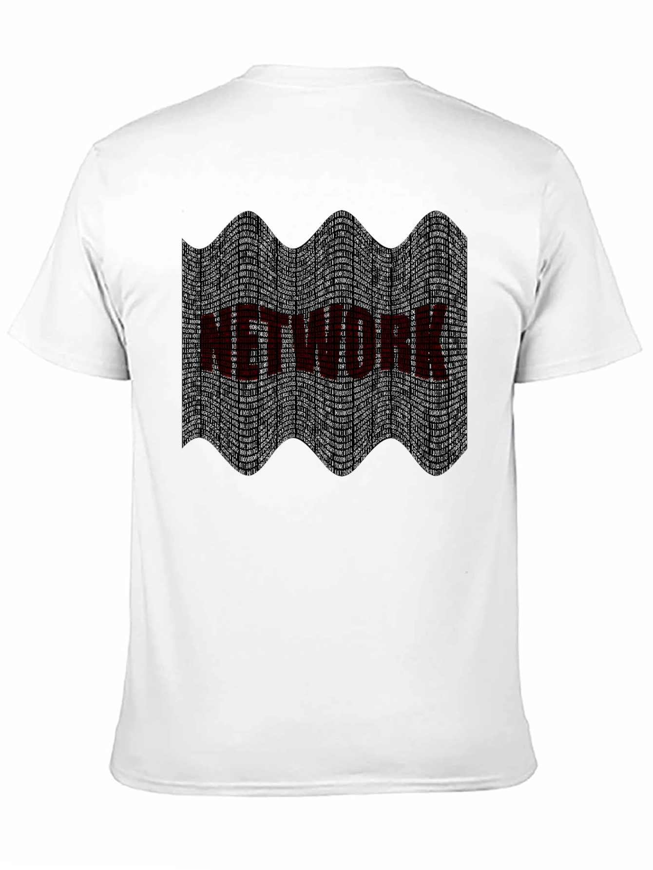 Camiseta Negra Estampado Network