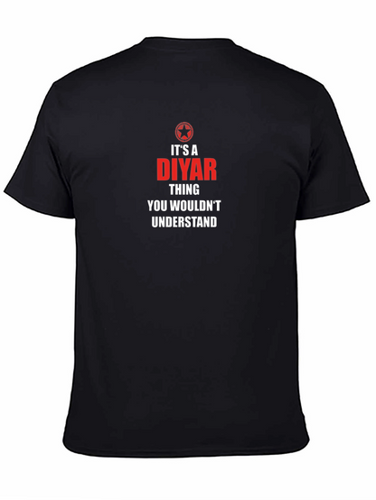 Camiseta Negra Es Cosa de Diyar