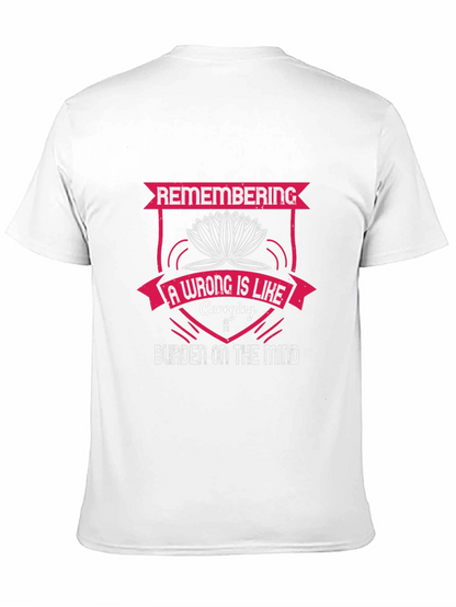 Camiseta Negra con Diseño Motivacional