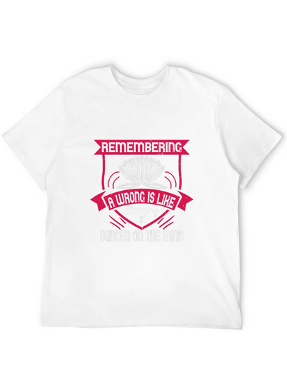 Camiseta Negra con Diseño Motivacional