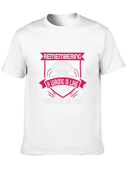 Camiseta Negra con Diseño Motivacional