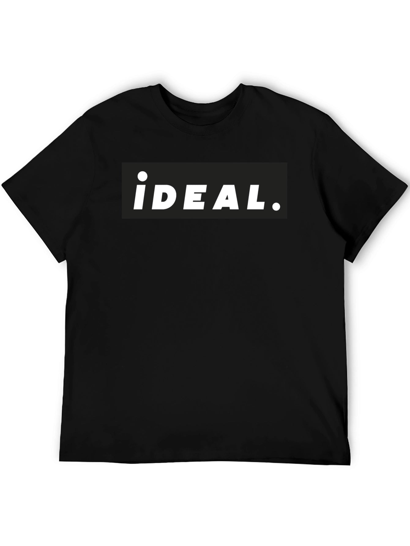 Camiseta Negra Ideal para Hombre