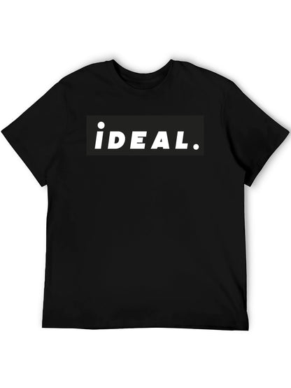 Camiseta Negra Ideal para Hombre