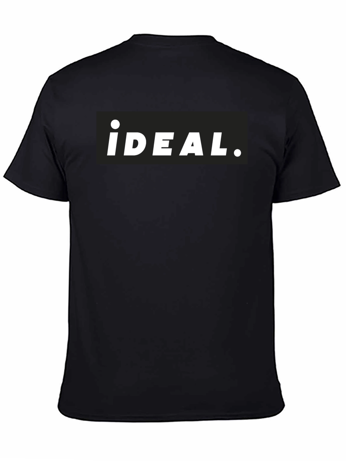 Camiseta Negra Ideal para Hombre