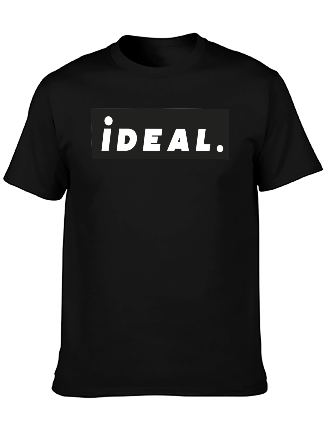 Camiseta Negra Ideal para Hombre