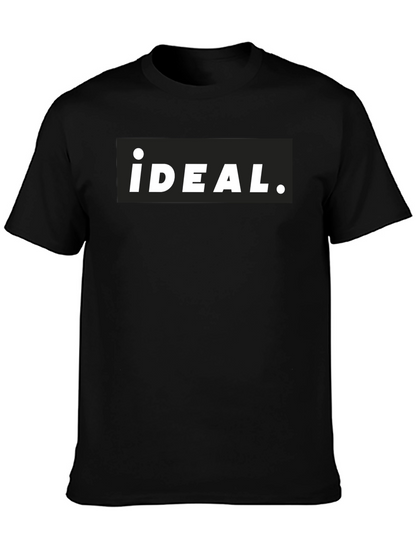 Camiseta Negra Ideal para Hombre