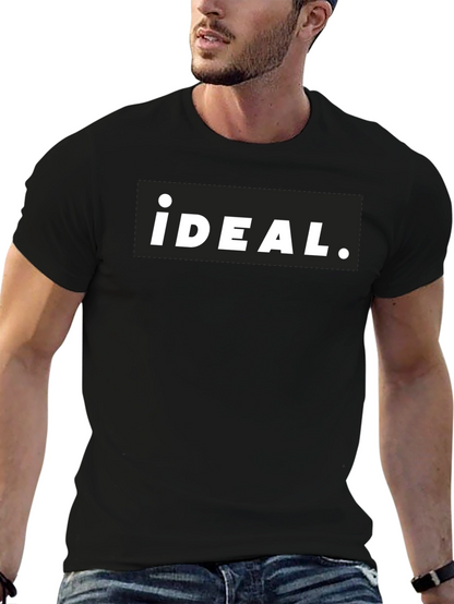 Camiseta Negra Ideal para Hombre