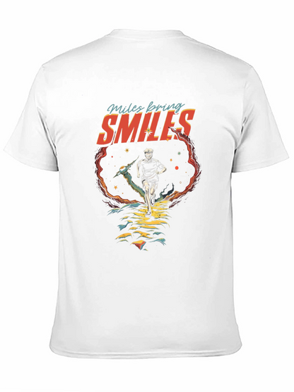 Camiseta Negra Deportiva Millas Traen Sonrisas