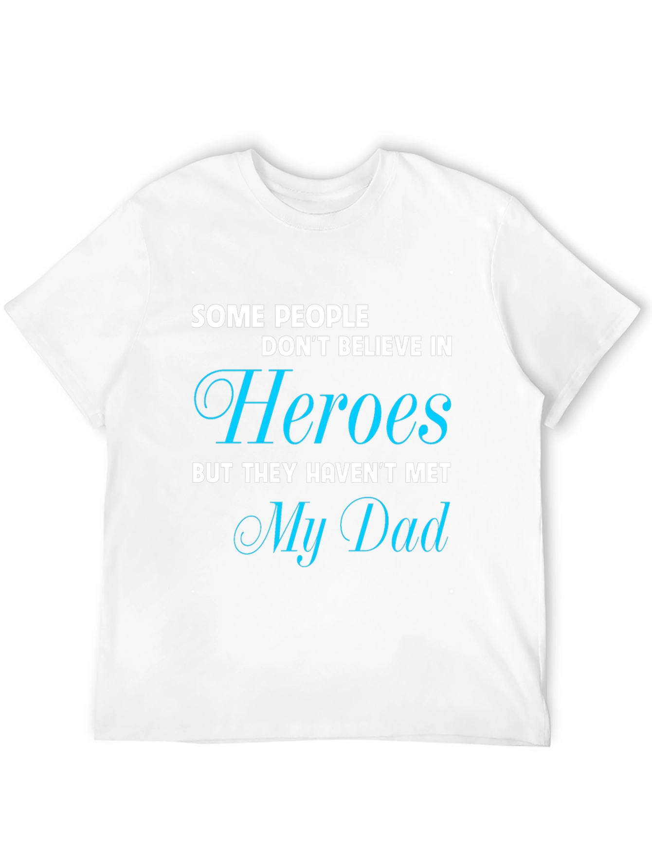 Camiseta Negra My Dad My Hero