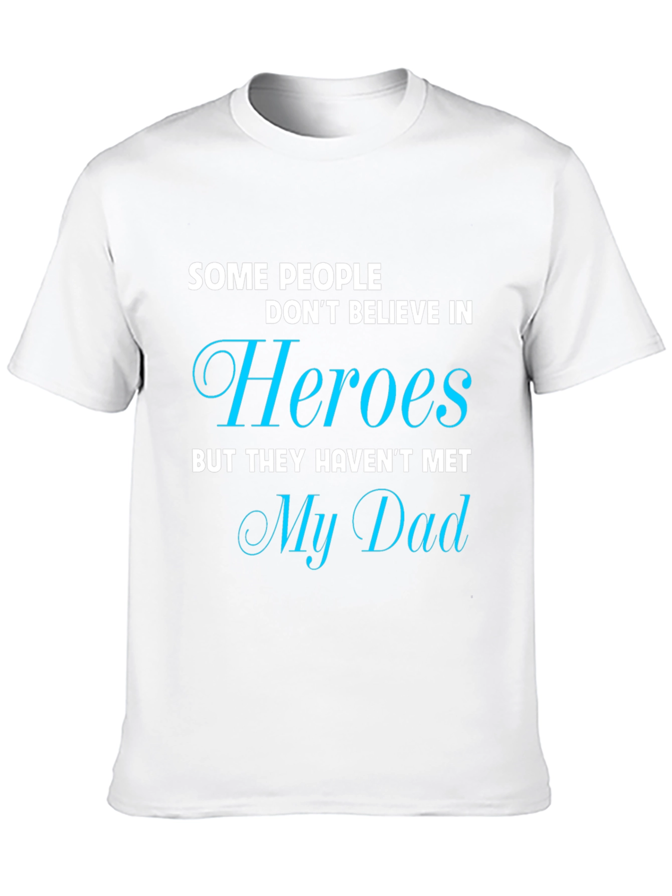Camiseta Negra My Dad My Hero