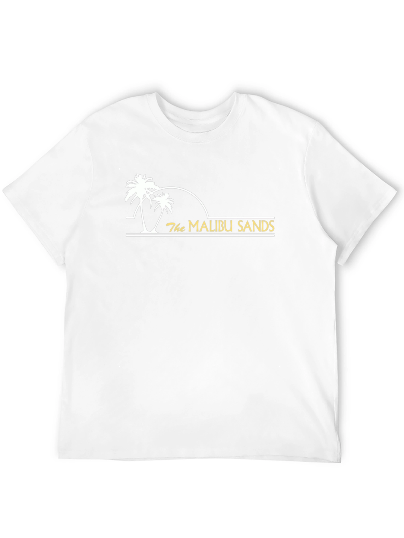 Camiseta Negra Malibu Sands - Estilo Casual Playa