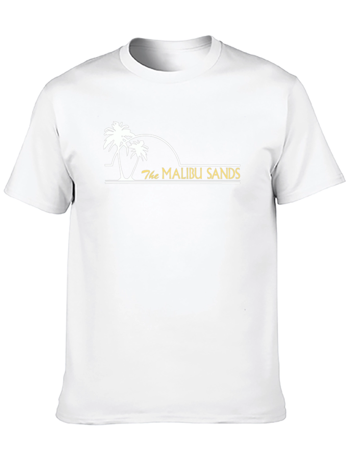Camiseta Negra Malibu Sands - Estilo Casual Playa