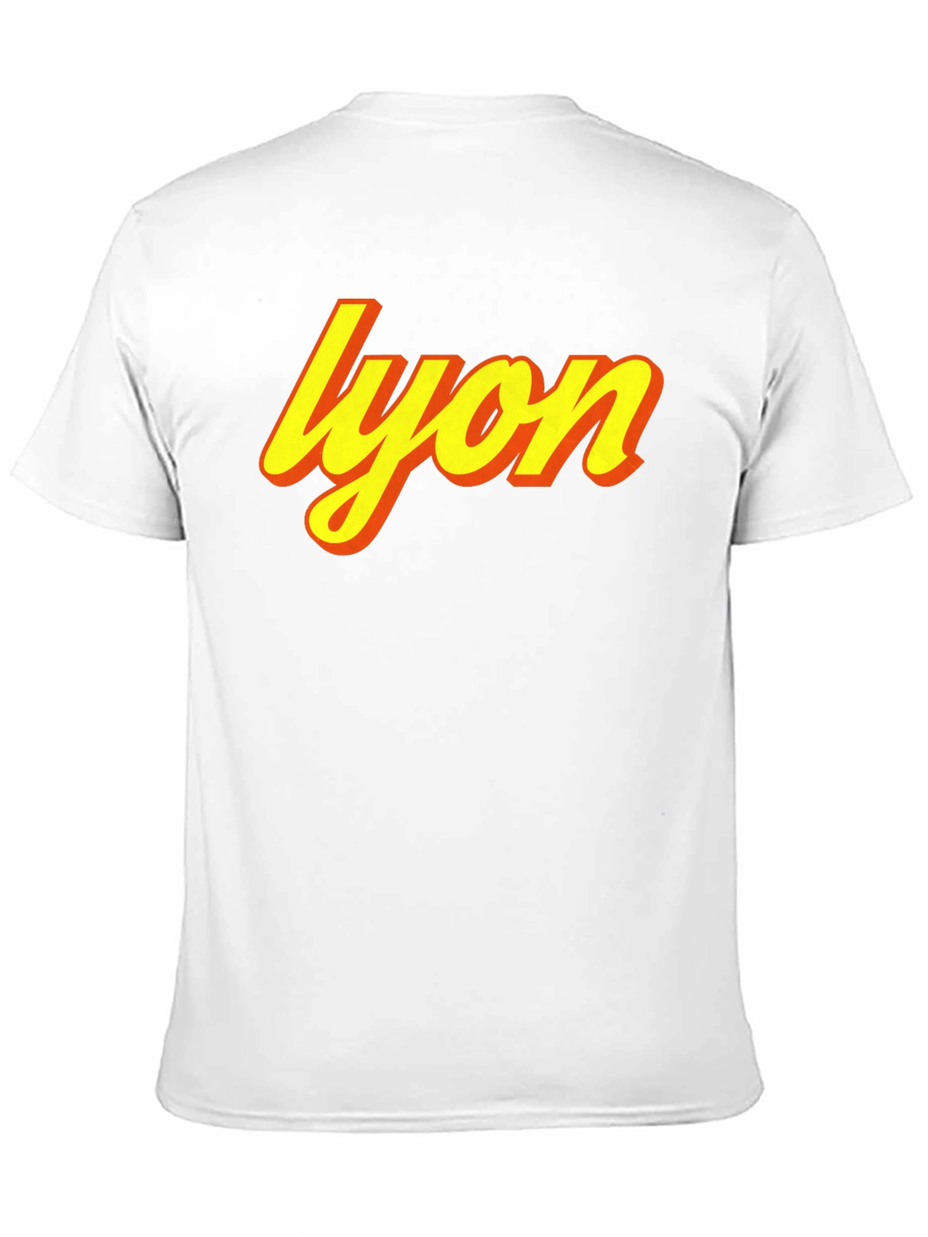 Camiseta Negra Lyon Retro