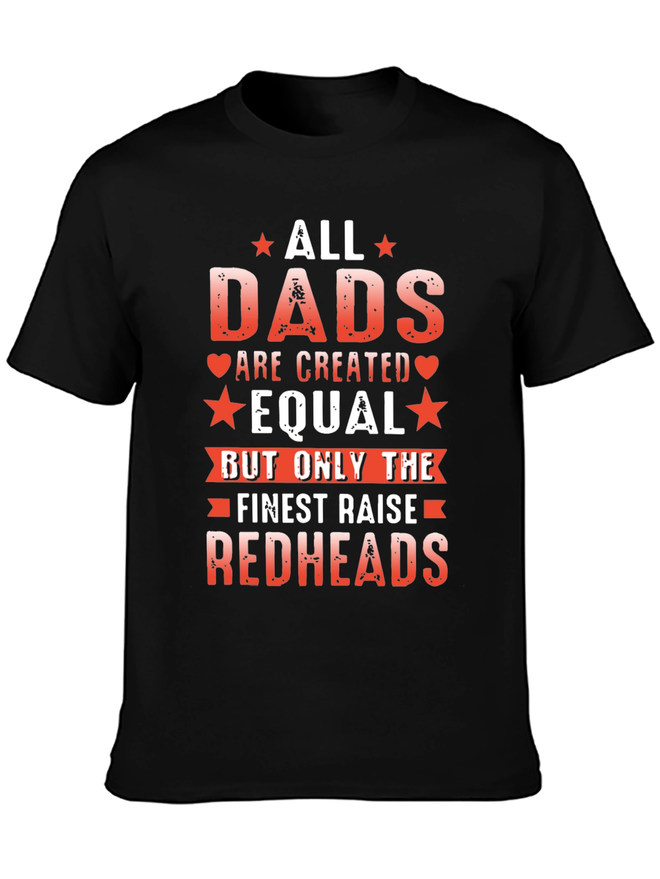 Camiseta Negra All Dads Are Created Equal