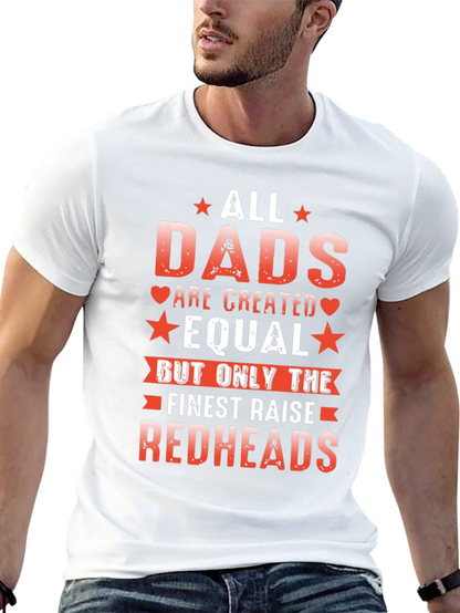 Camiseta Negra All Dads Are Created Equal