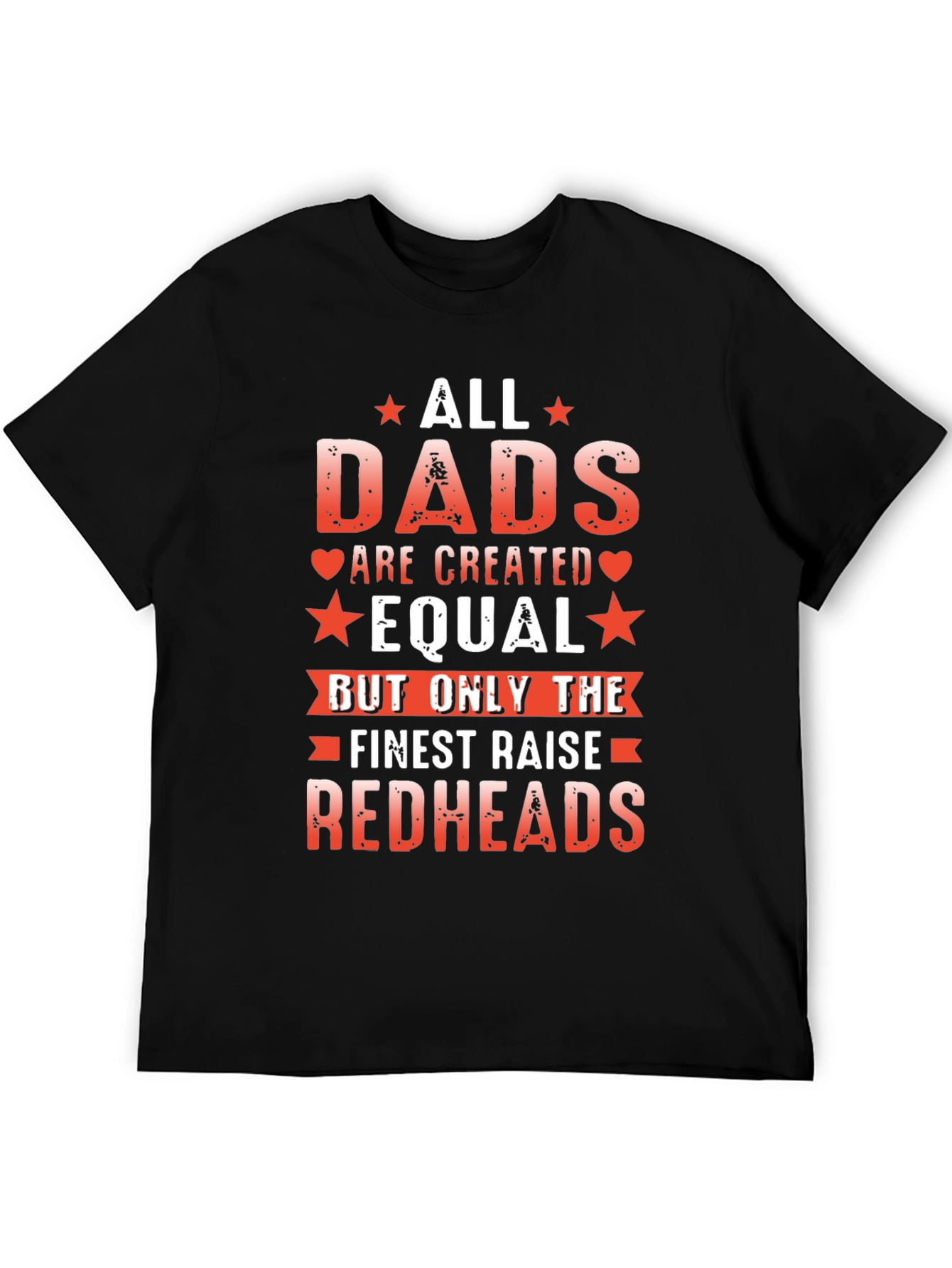 Camiseta Negra All Dads Are Created Equal