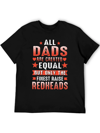 Camiseta Negra All Dads Are Created Equal