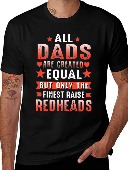 Camiseta Negra All Dads Are Created Equal