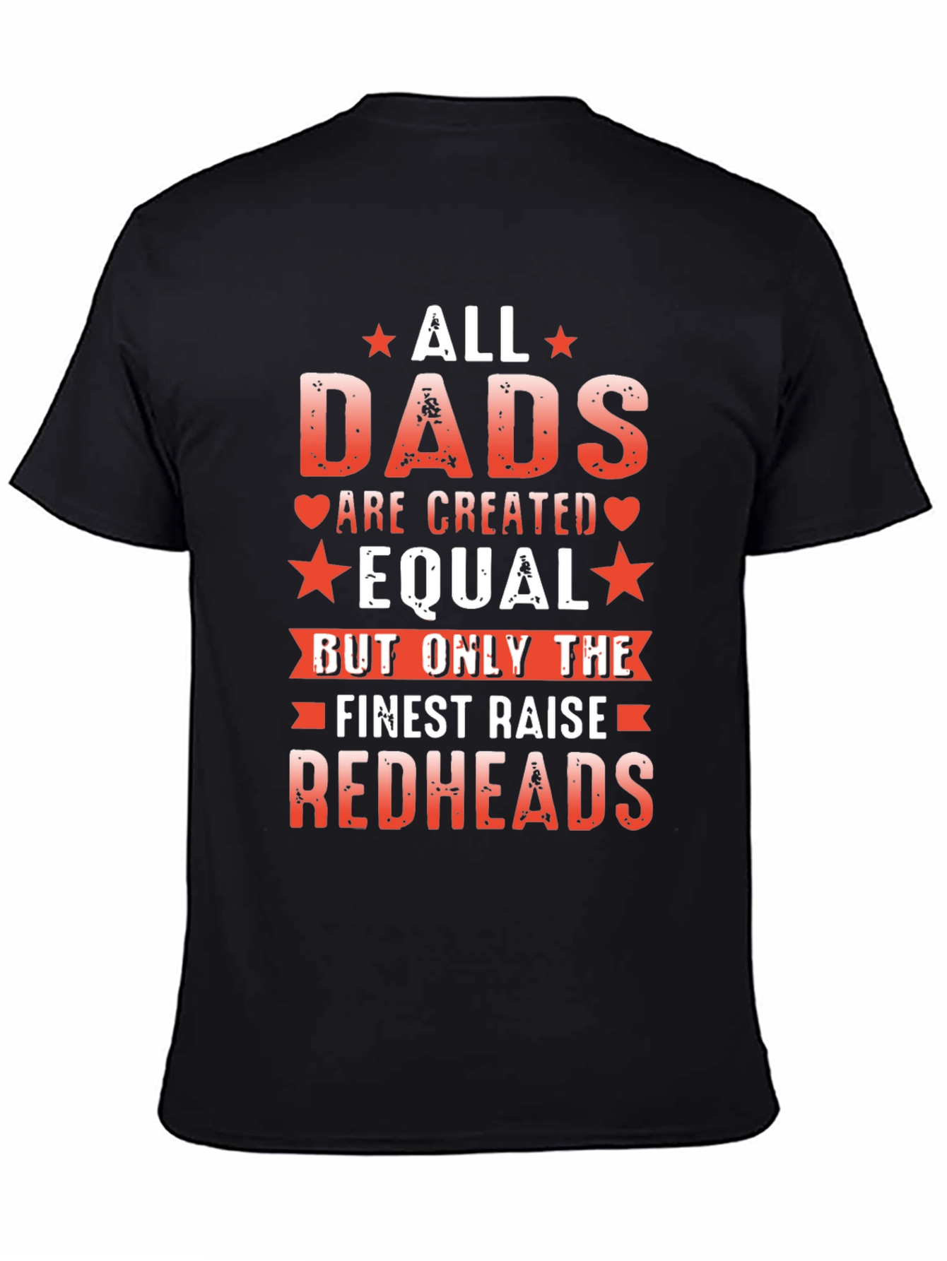 Camiseta Negra All Dads Are Created Equal