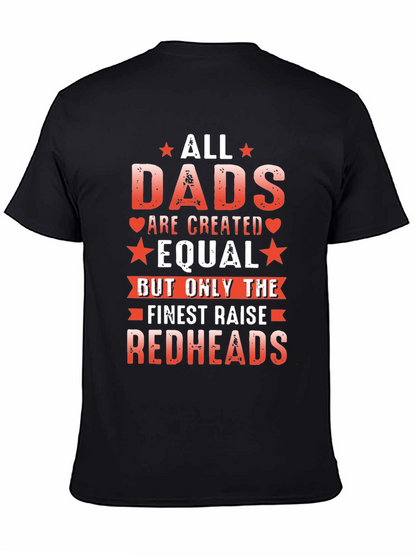 Camiseta Negra All Dads Are Created Equal