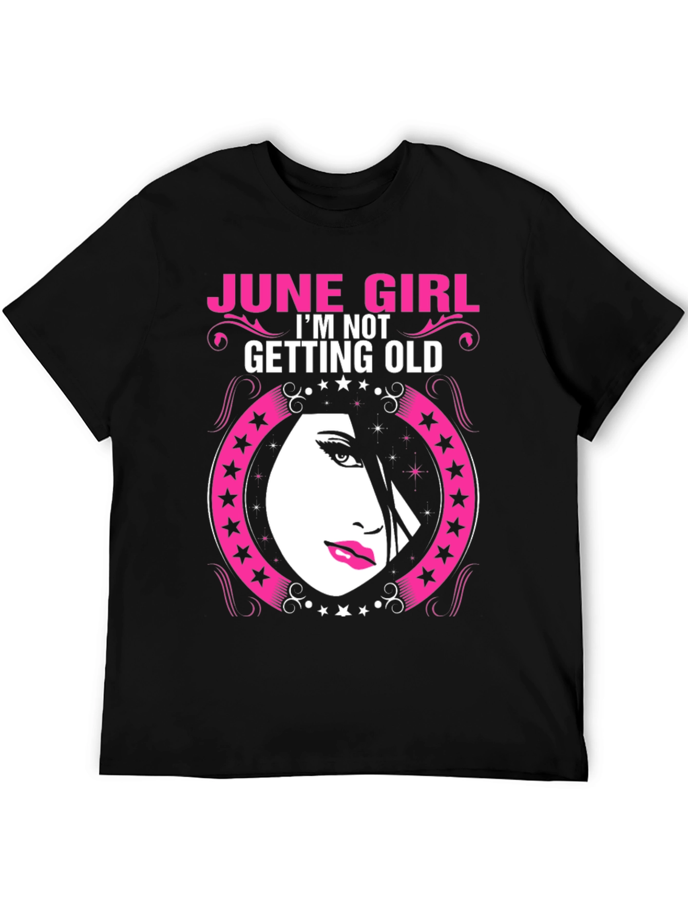 Camiseta Negra June Girl